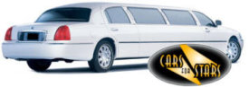 Limo Hire Baxley - Cars for Stars (Grimsby) offering white, silver, black and vanilla white limos for hire